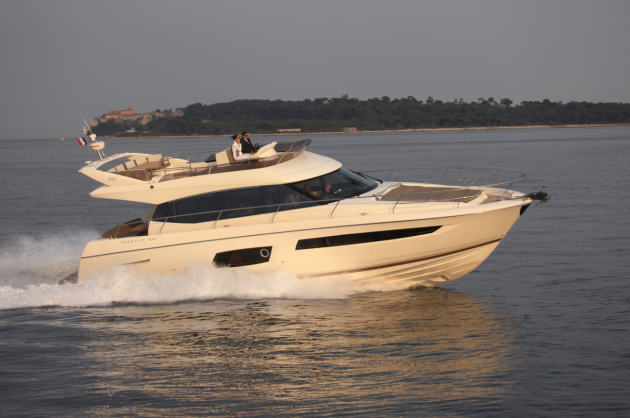 Ancasta presents the Prestige Flybridge 550 at Southampton Boat Show