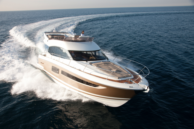 Ancasta presents the Prestige Flybridge 500 at the Southampton Boat Show