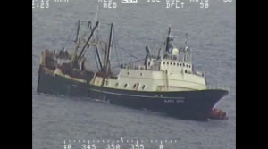 The 220-foot fishing vessel Alaska Juris began taking on water near Kiska Island. All 46 crew members were transferred