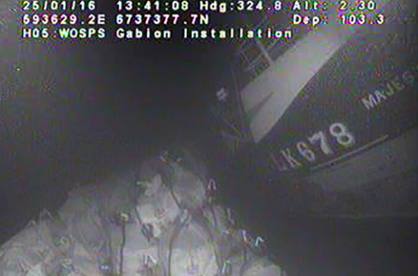 The Majestic sunk off Scotland