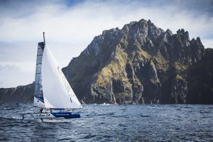 Franck Cammas and Johannes Wiebel on their Cape Horn foiling challenge