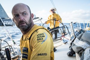 Ian Walker during the Volvo Ocean Race