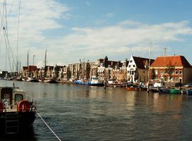 Harlingen is a fishing village on the Wadden Sea