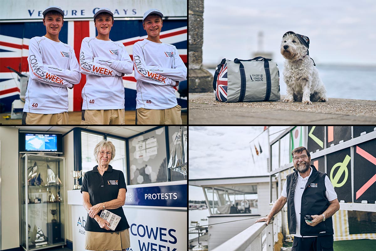 Cowes Week 2016 people behind the scenes canvas