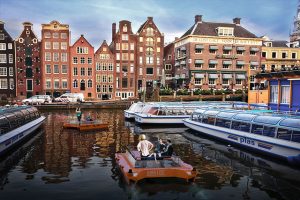 Self-driving boats, known as Roboat, will be trialled in Amsterdam over the next 5 years