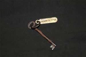 Lifejacket locker key on the Titanic