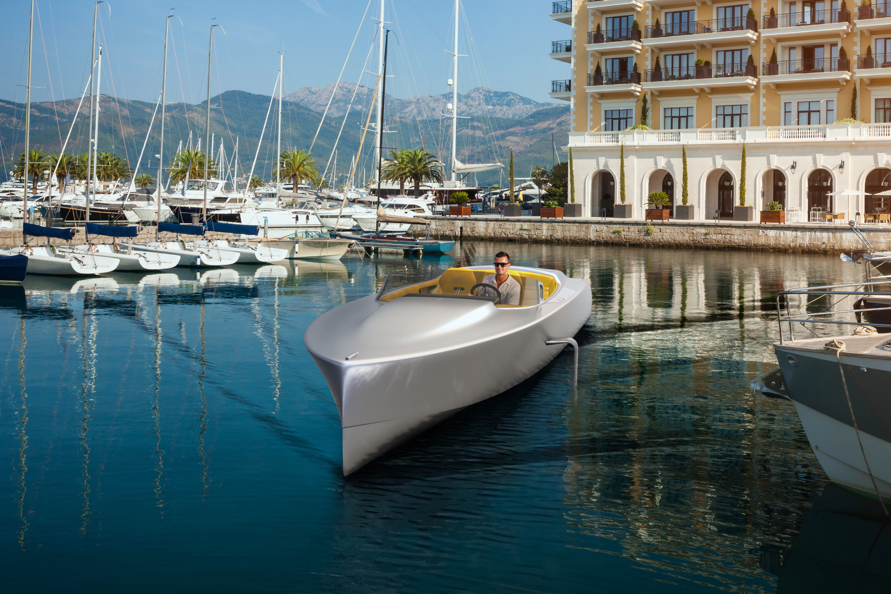 Edorado 7S full-electric speedboat