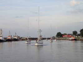 British Kiel Yacht Club boats leave Germany for the UK