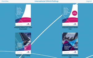 World Sailing Rules app from the RYA and World Sailing