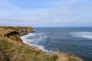 Whitley Bay - where the Brasschaat is moored