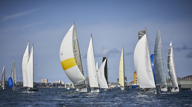 sailing boats at sea