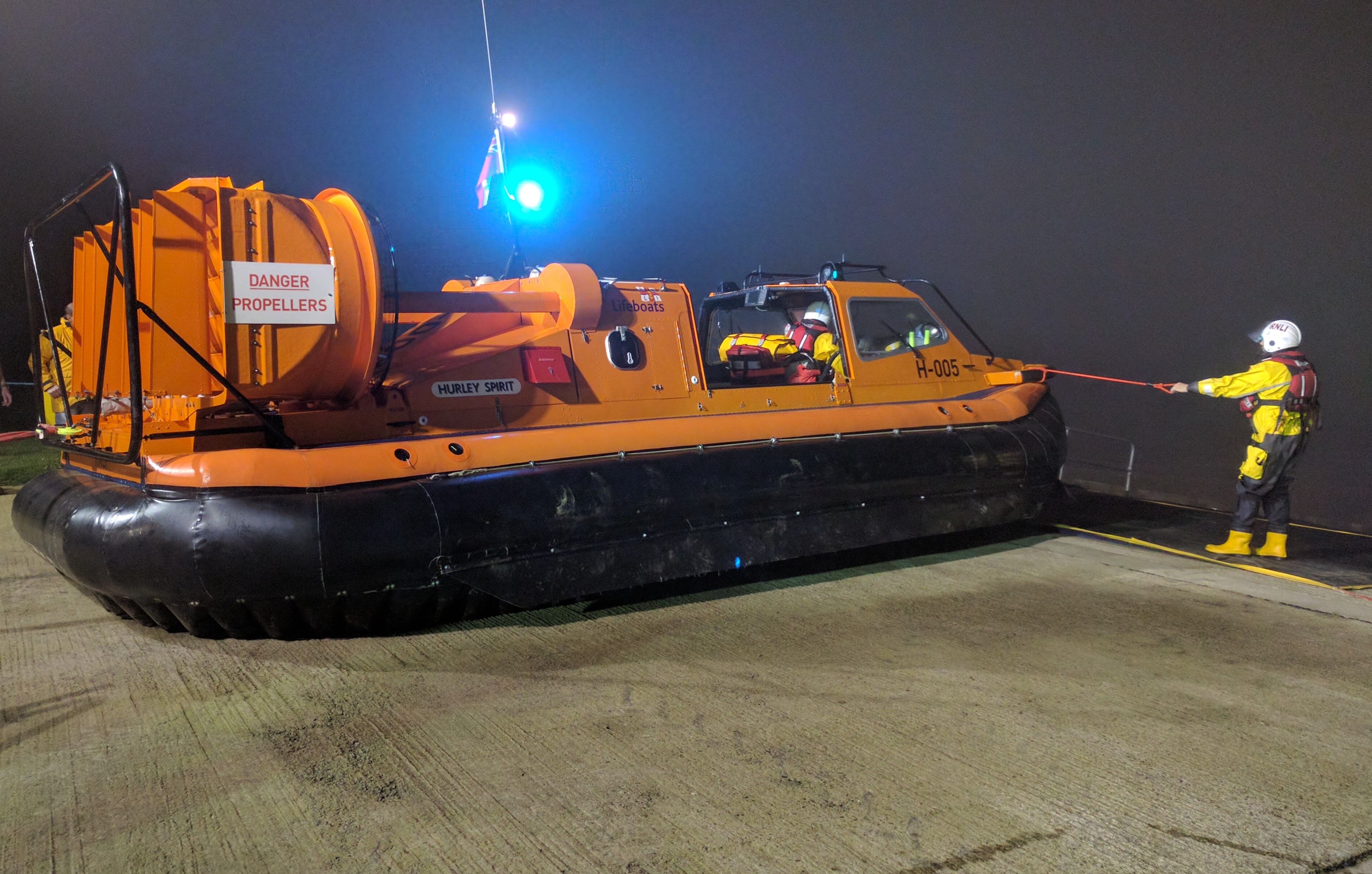 Hoylake RNLI hovercraft