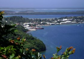 Port of Refuge from Mount Talau, Vavaʻu, Tonga. Credit: Tauʻolunga/Wikimedia Commons