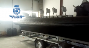 high speed RIB used for drug trafficking in Spain