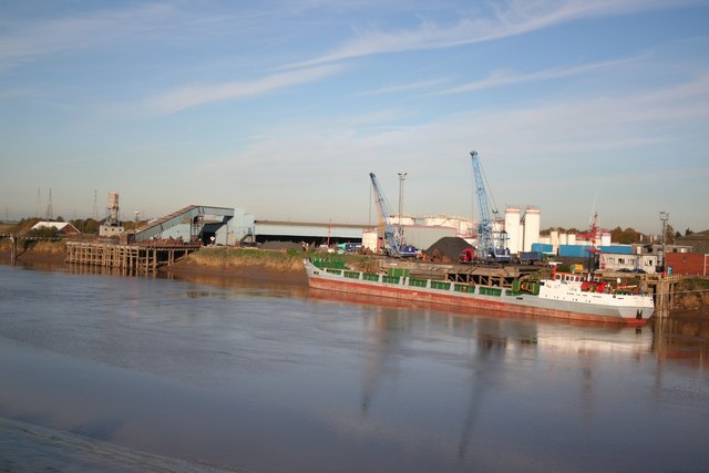 Gunness Wharf on the River Trent