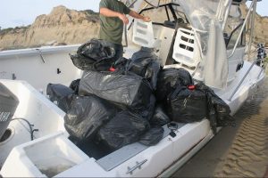 Marijuana found on board the Bayliner in California