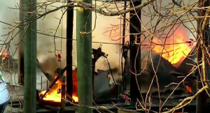 Richmond Yacht Basin fire