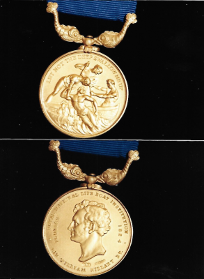 Penlee Lifeboat Trevelyan Richards' Gold medal