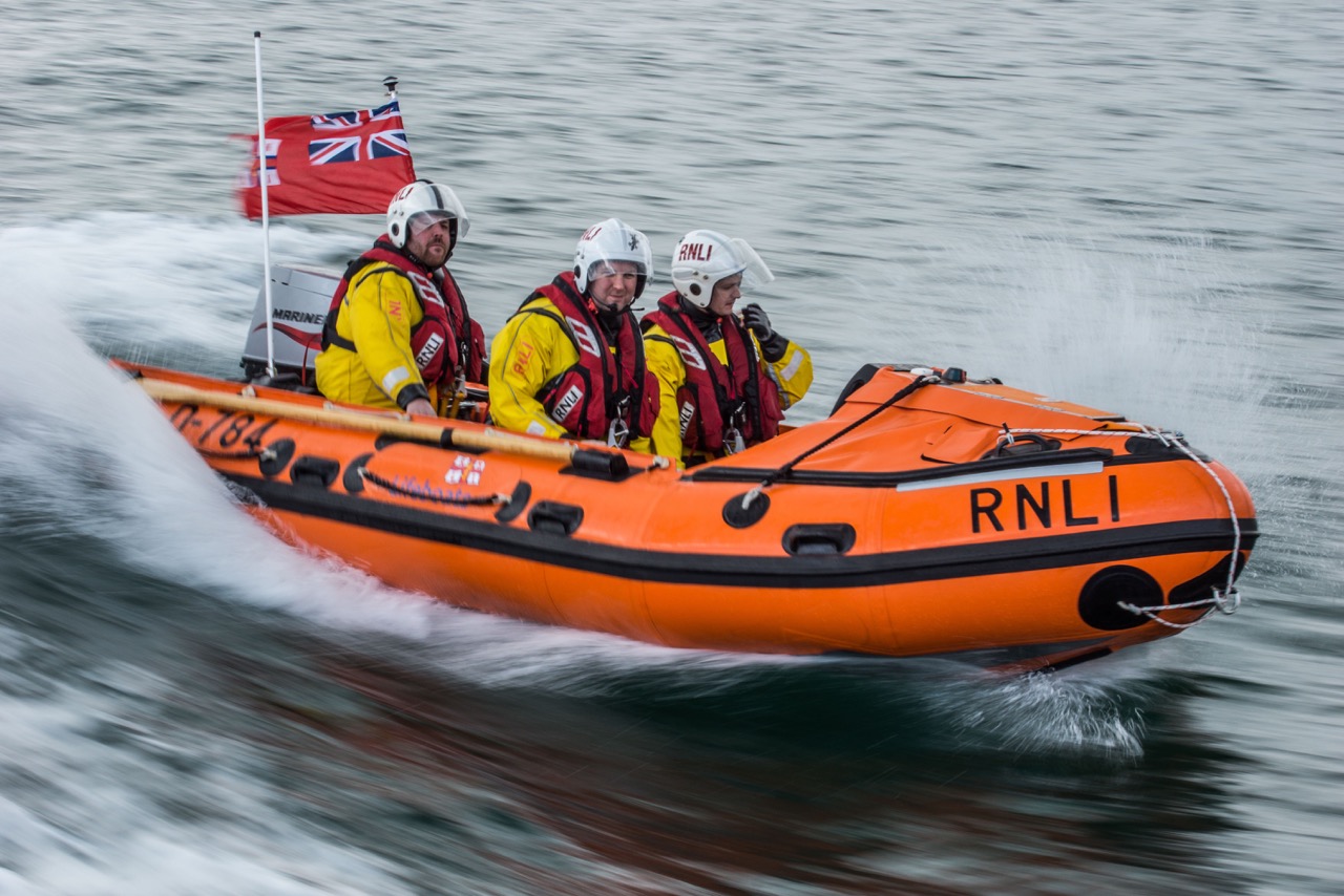 Shoreham RNLI inshore lifeboat