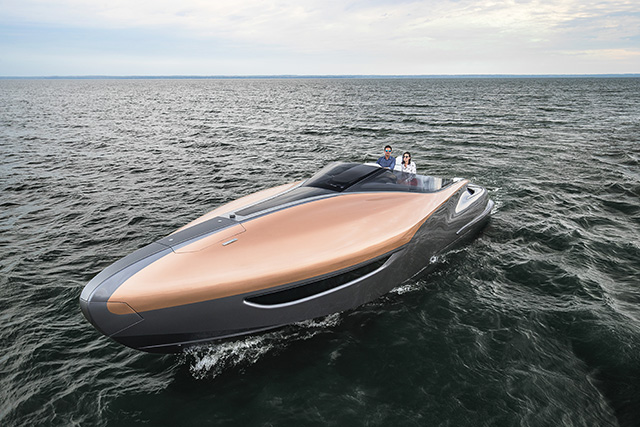 The new motor yacht from Lexus