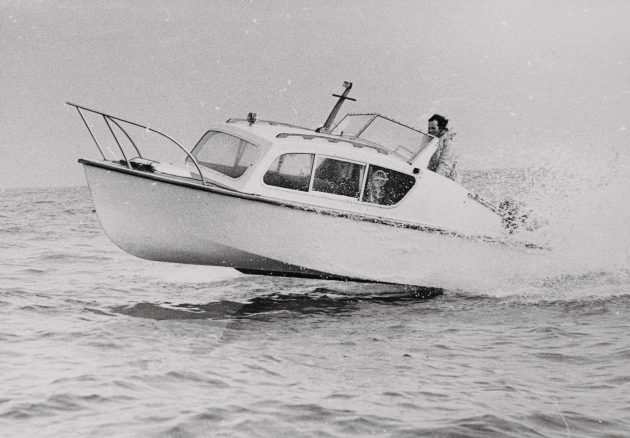 the first Fairline yacht ever built