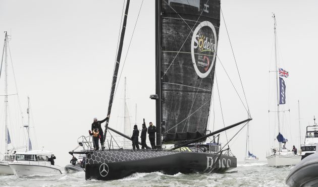 British skipper Alex Thomson on Hugo Boss