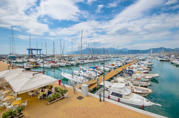 Pictures of an Italian marina