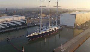 One of the largest sailing yachts in the world - Project Solar