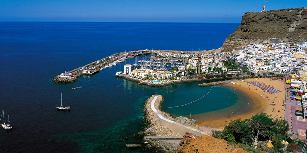 view of marina in gran canaria