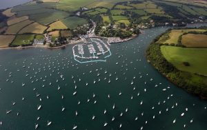 The proposal of the marina extension at Mylor Yacht Harbour