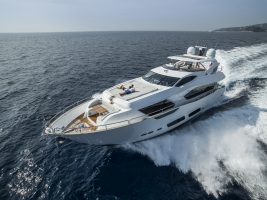 A luxury motor yacht by Sunseeker International