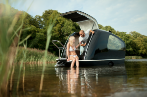 An ingenious way to camp...on the water...Sealander