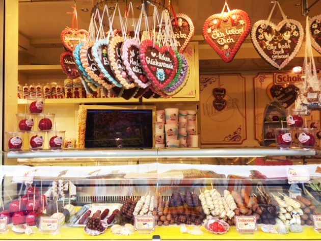 stall selling sweets