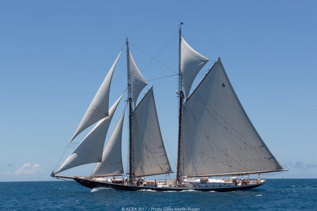 Columbia yacht sailing