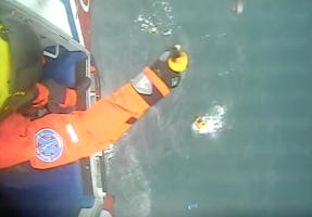 UK Coastguard rescues an unwell sailor