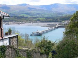 The pier at Bangor, north Wales