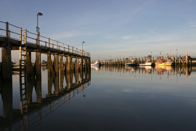 The harbour ay Rye in East Sussex