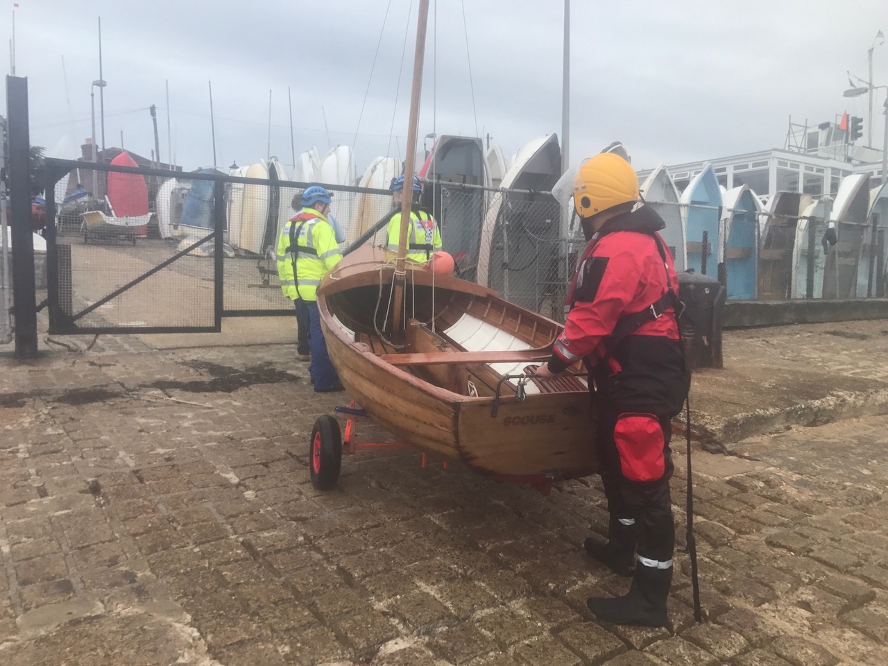 Mysterious drifting sailing dinghy recovered off Portsmouth Harbour YBW