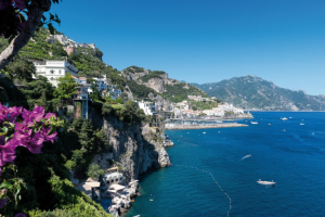 view of the amalfi coast