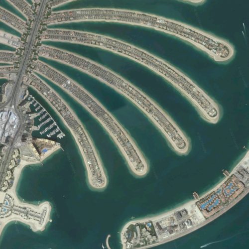 Dubai seen from above