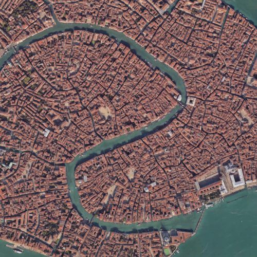 Venice seen from above