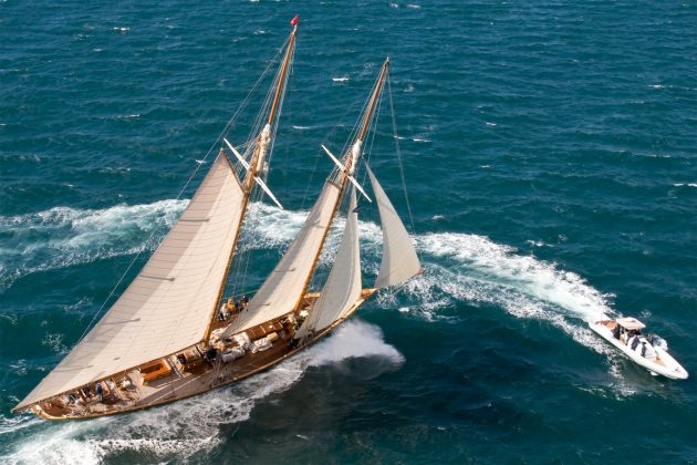 A full master sailing yacht