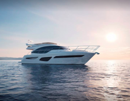 Princess Yachts' Princess 55 on water