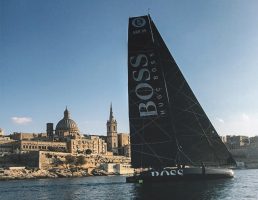 HUGO BOSS taking part in the Middle Sea Race in Malta