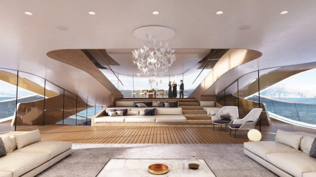 the heart of superyacht