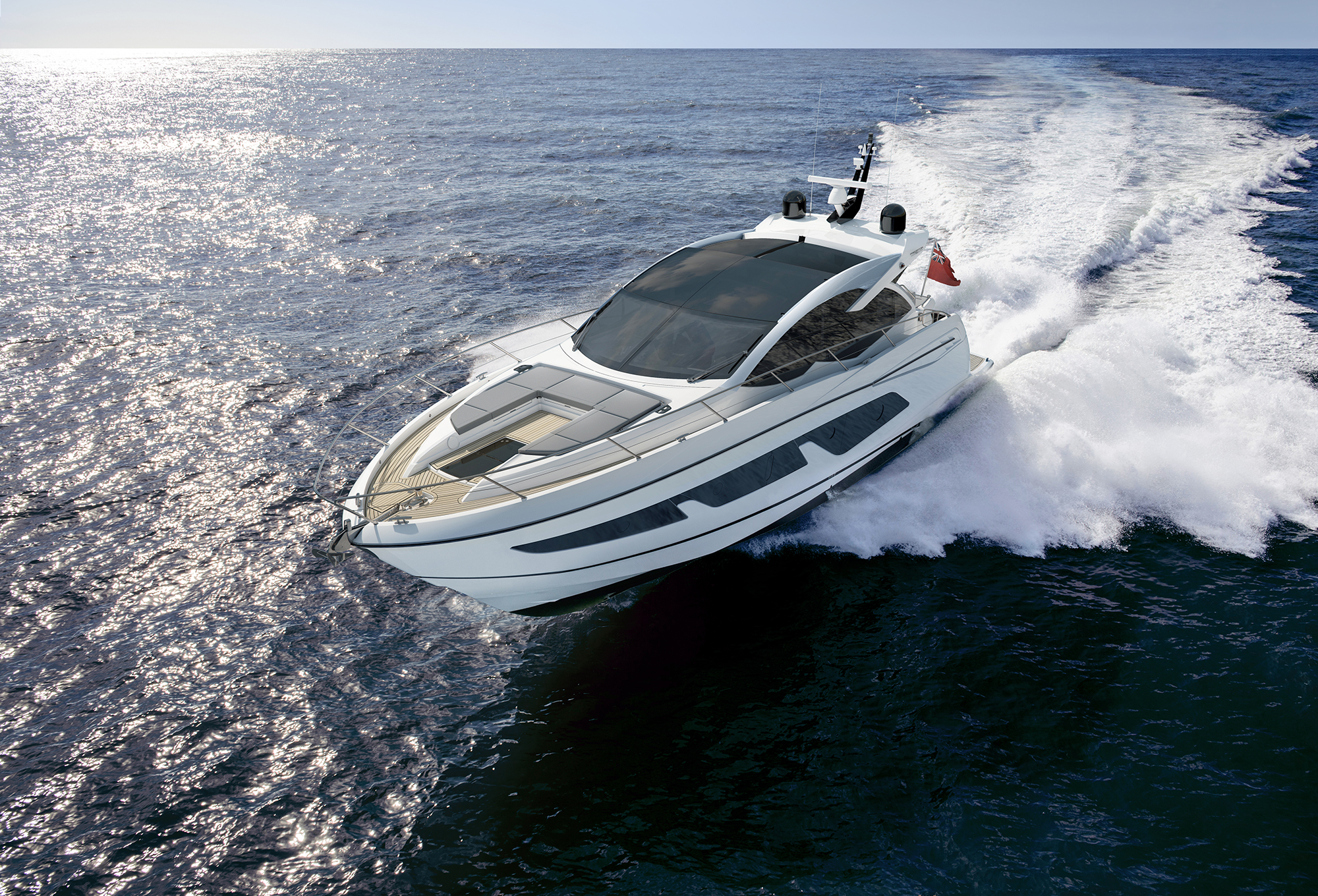 sunseeker predator 50 on water