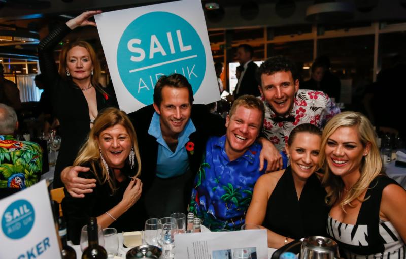 ben ainslie at the Sail Aid UK fundraiser