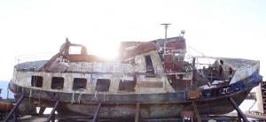 Shipwreck MV Ella in Lowerstoft