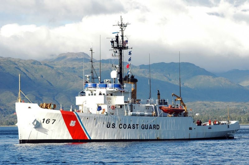 acushnet cutter in the sea