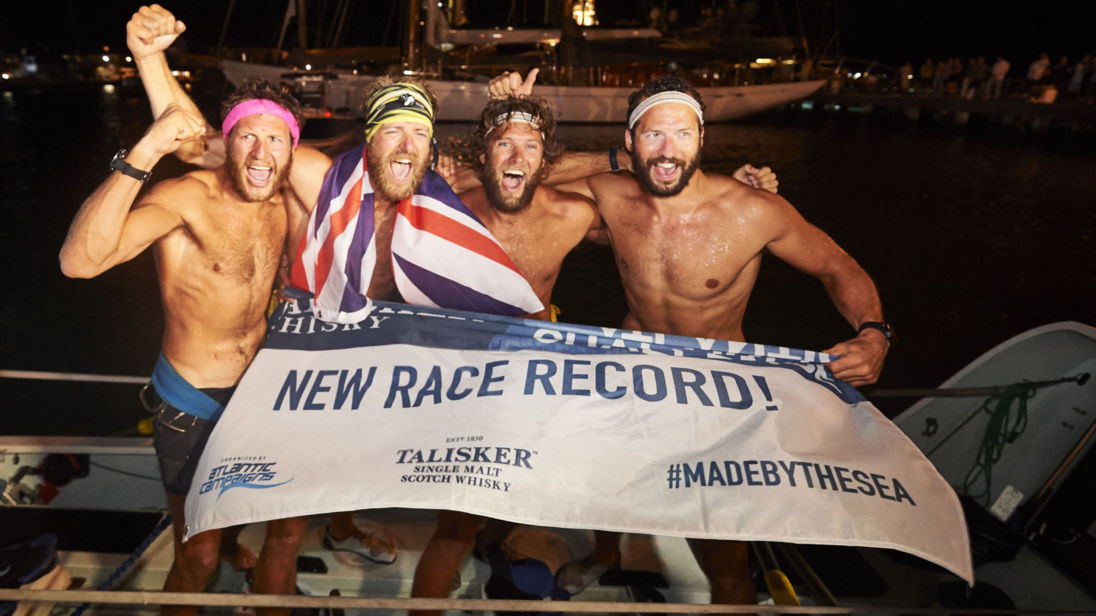 Talisker Whisky Atlantic Challenge Four Oarsmen